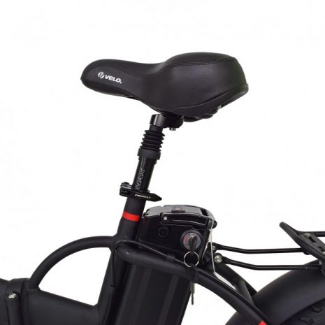VoltBike Mariner Electric Foldable Bike suspension seat