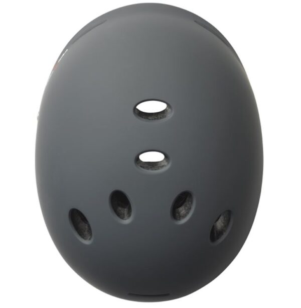 Gotham-Black-Rubber-3 Triple 8 Gotham Helmet Black Rubber Top
