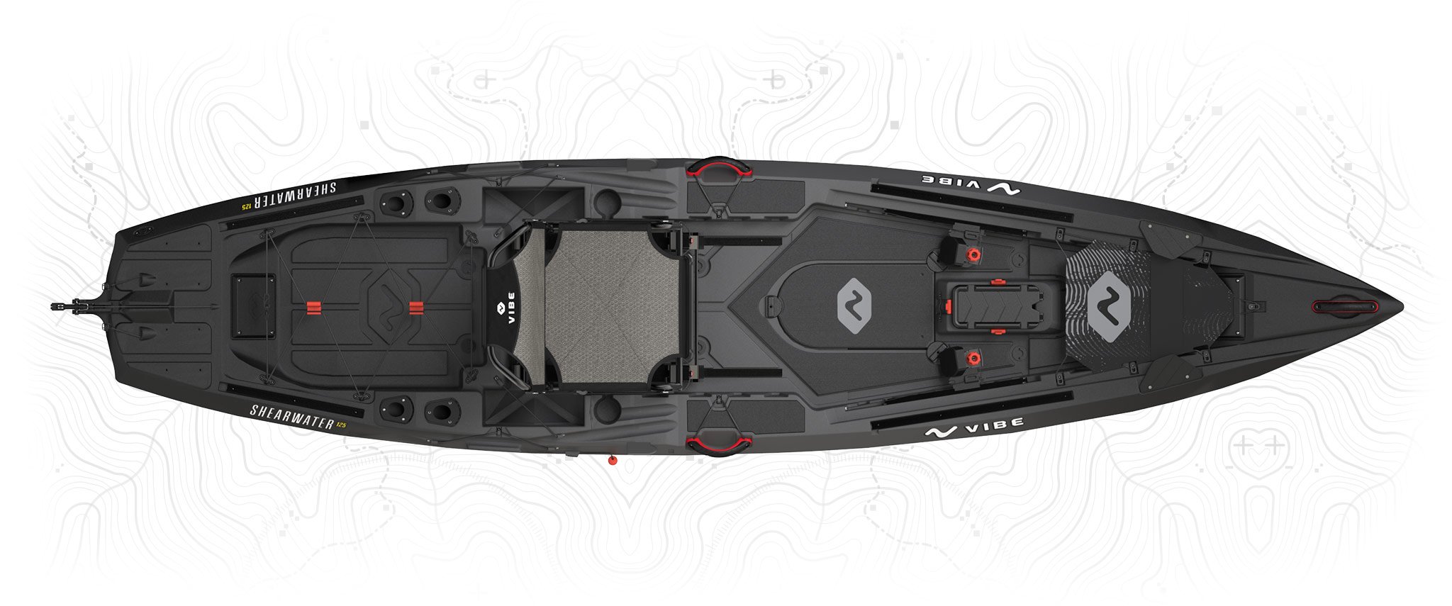 Vibe Shearwater 125 top view
