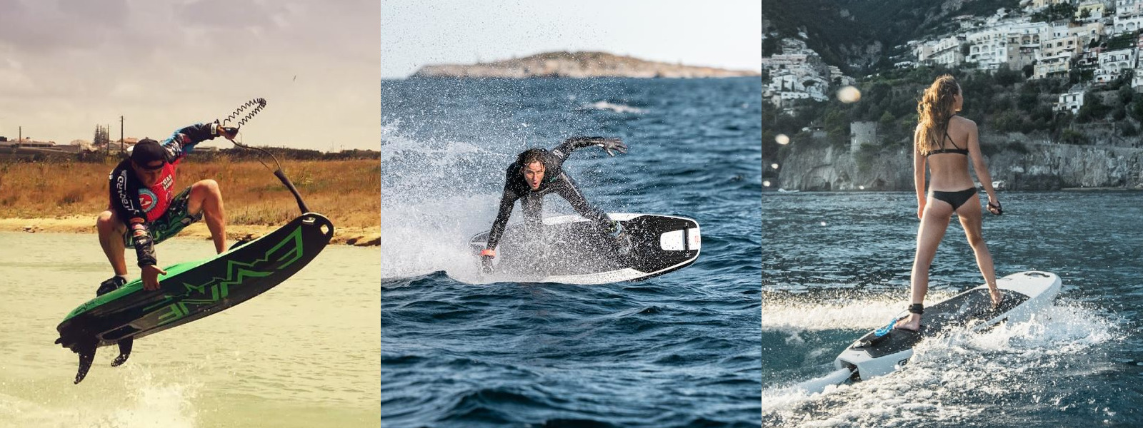 Electric Jetboards and Surfboards Banner