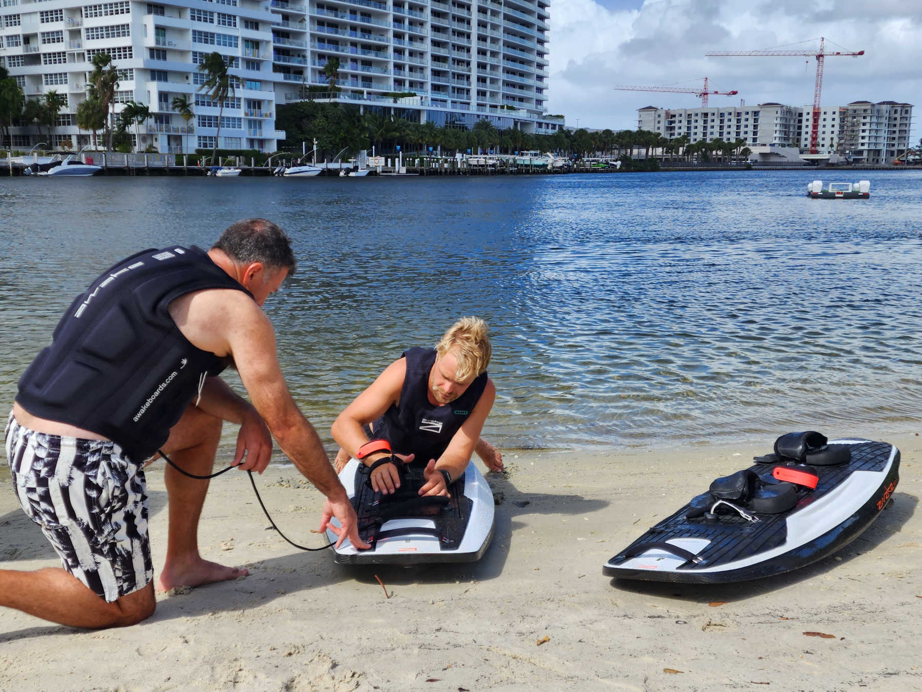 Electric Surf Board Lesson