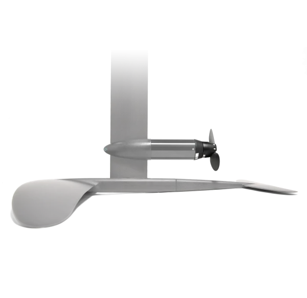 LCS FOLDING PROPELLER 2.0 KIT - SIDE VIEW OPEN PROP LIFT LCS FOLDING PROPELLER 2.0 KIT - SIDE VIEW - OPEN PROP