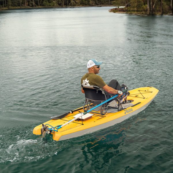 Hobie Lynx Gudgeon with Universal Versa Rudder™ Adapter and Pole Steering - 6 Hobie Lynx Gudgeon with Universal Versa Rudder™ Adapter and Pole Steering - 6