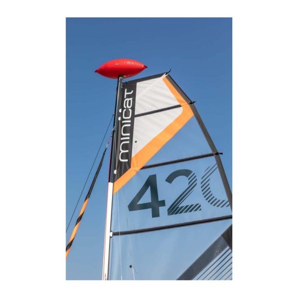 Minicat Mast Float Minicat Mast Float - On Sail
