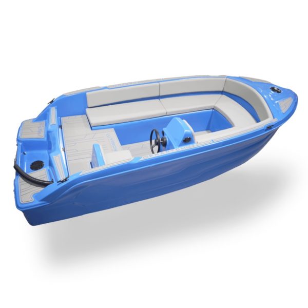 Vision Marine Phantom Rotomolded Boat - With Seat Covers Vision Marine Phantom Rotomolded Boat - With Seat Covers