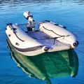 Takacat 260LX front view with ePropulsion Spirit eletric motor